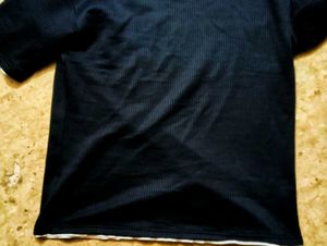 XL Black Crewneck T-Shirt