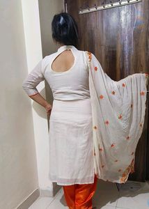 Women Hevy Embroidered -Stitched Salwar Suit