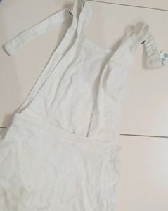 A Cute White Denim Dungri!🎀