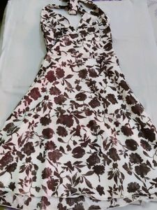 Benetton designer halter neck dress