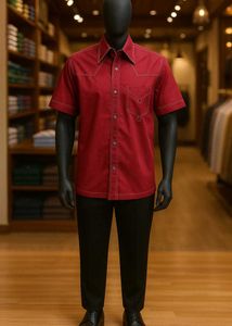 🇳🇿💫♥️ Imported Red Short Sleeve Shirt
