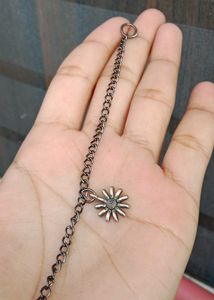 Anklet with Flower Charm