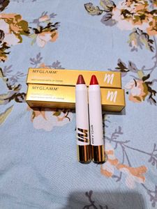 Pack Of 2 MYGLAMM Lip Crayons