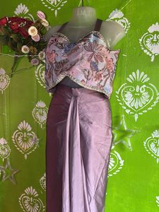 Wedding Trendy Saree Type Lehnga