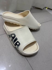 Stylish Cream Slides