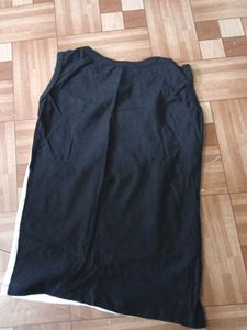 White Sleeveless Top Small Size