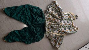 Dress With Dhoti Style Pant