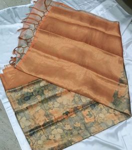 Digital Print Soft Pattu Saree