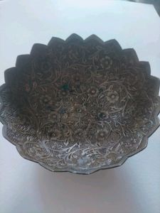 Brass Uniqe Golden Diya Gen Condition