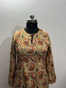Paisley Print Dress
