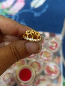 Ring 1 Gm Gold plated Hie Quite