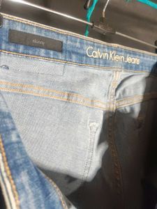 Light CK Wash Denim Jeans