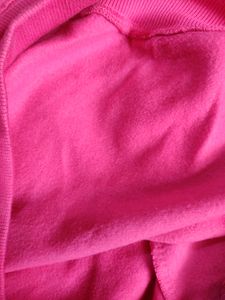 Pink Sweatshirt With Print ( L)
