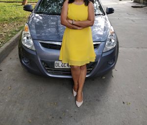 Lemon Yellow Dress