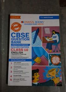 CBSE CLASS 10 Oswaal English Question Bank 2024-25