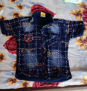 Boy's Denim Button-Down Shirt