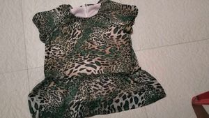 Cute Animal Print Top