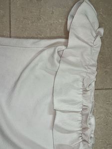off Shoulder White Top By VVV