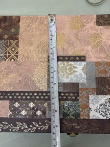 Wooden Designer box With 4 Glass Jards