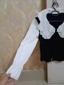 Stylish Black &amp; White Top