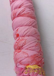 Pink Floral Print Dupatta