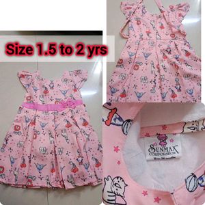 Pink Sunmax Dress (18-24 Months)