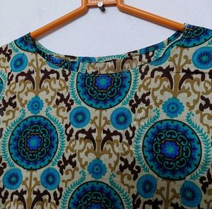 Sleeveless Tailor Stiched Kurta For Daily Wear