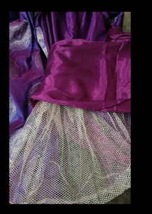 Elegant Purple Ethnic Gown