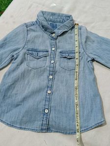 kids denim shirt