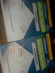11th Class Solved Papers - Physics & Chemistry