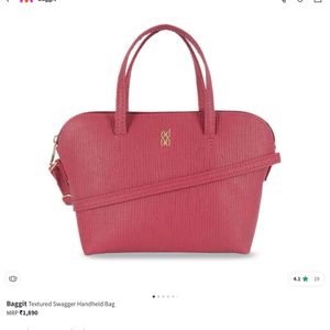 BAGGIT- Pink Handbag