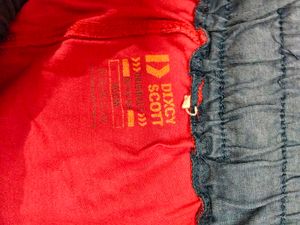 Red Casual Shorts