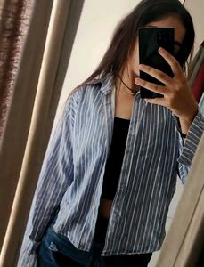 Striped Oversized Shirt