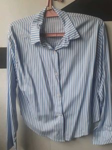 Striped Blue Shirt