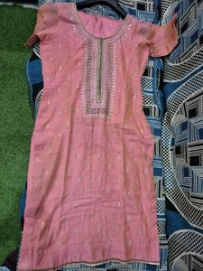 Elegant Pink Kurta Set