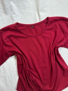 Waist Tie Knot Crop Top