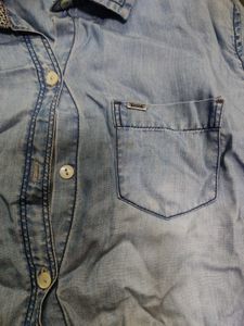 Blue Denim Shirt
