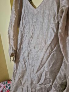Embroidered  Kurti With Dupatta