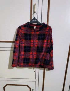 Zivame Luxury Fur Lounge Sweatshirt