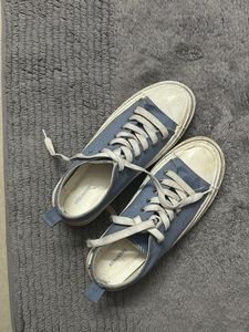 Blue Canvas Sneakers
