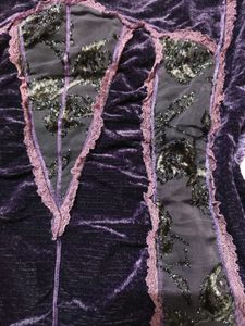 Purple Whimsy Goth Full Sleeve Top