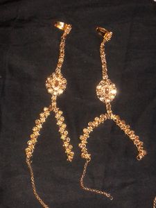 Bridal Set Long And Short Necklace, Earing, Nath, Mang Tika, Side Tika, Rings Totally New Never Used🥰