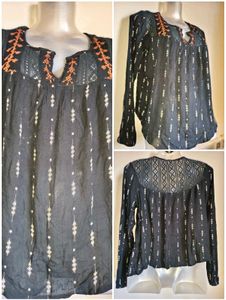 🎊Buy 1, Get 1 Free🎁Black Long Sleeve Top