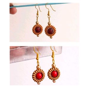 Floral Dangle Earrings