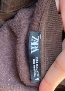 Zara cropped Sweatshirt