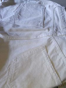 White Cargo Pants