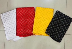 4 Psc Blouse Piece Material Fabrics 0.68 MTR Each