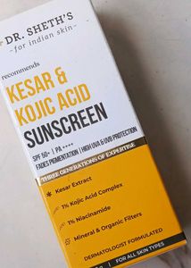 Dr.Seths Kesar & Kojic Acid Sunscreen