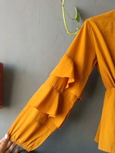Stylish Mustard Top