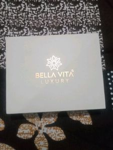 (Jewelry Organiser Purpose)Empty Bella Vita Luxury Perfume Set Box. Can be Used For Jewelry Organization Or Gifting Purposes
